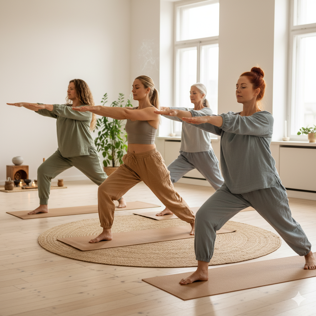 Hormon Yoga Praxis von Nadine Fiedler